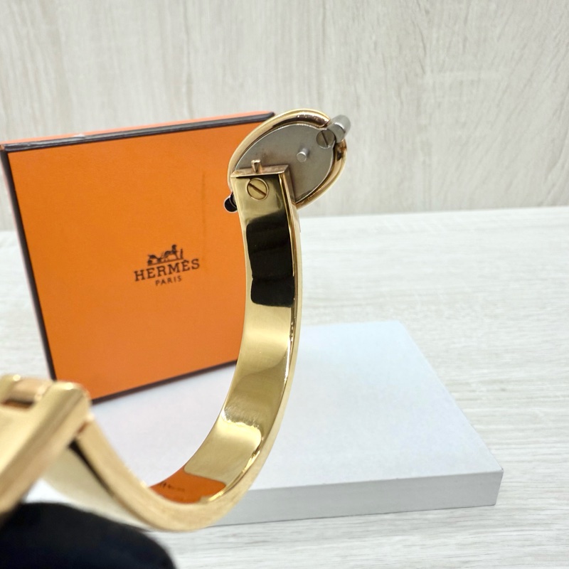 HERMES手環粉拚玫瑰金豬鼻手環/PM-11