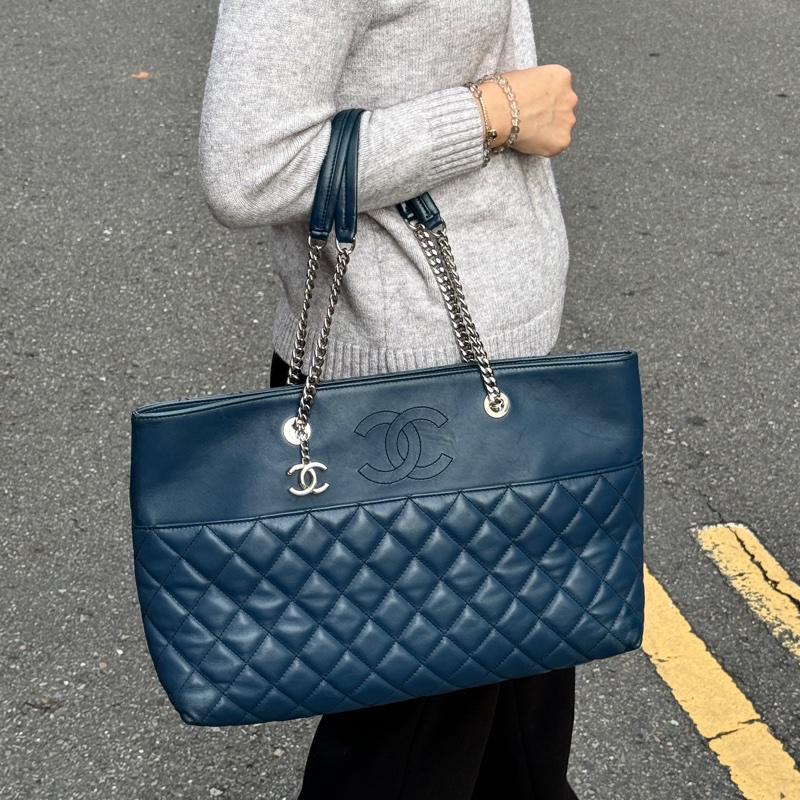 【超級新🎁】 Chanel 香奈兒 羊皮托特包 專櫃26.3萬!-0