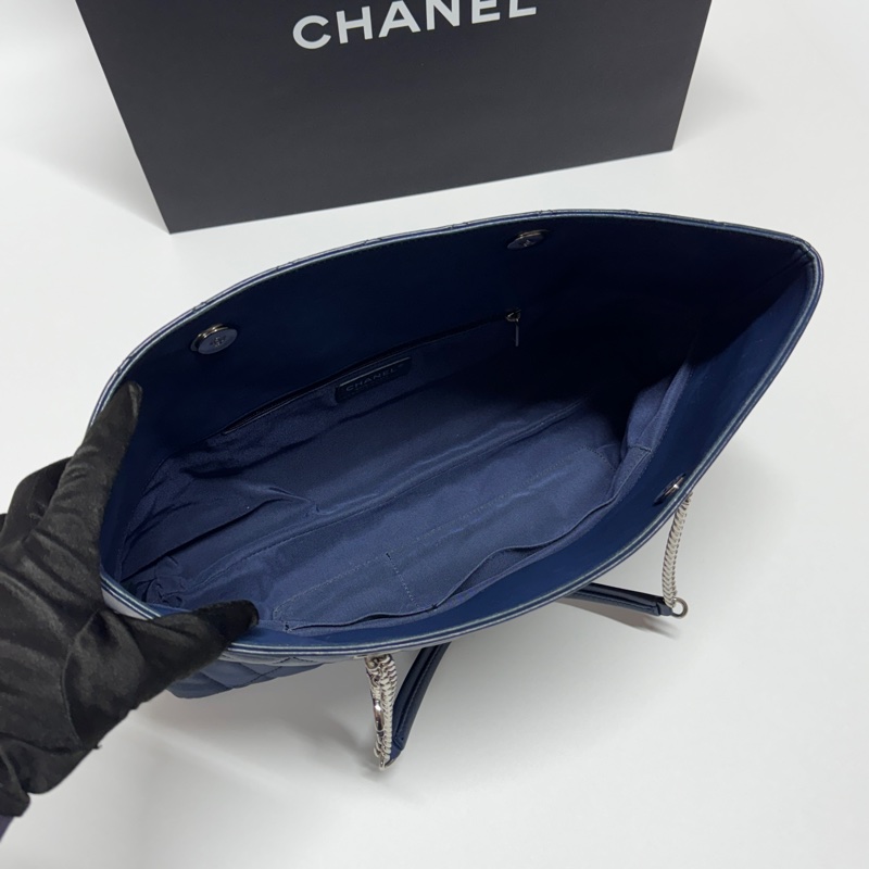 【超級新🎁】 Chanel 香奈兒 羊皮托特包 專櫃26.3萬！-9