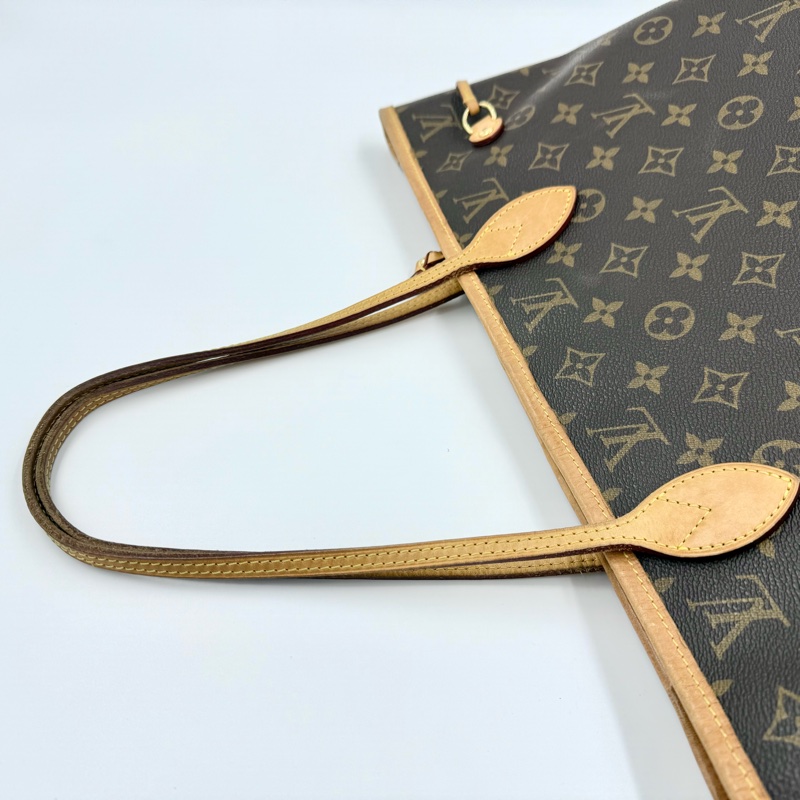 LV原花拼牡丹紅色內裡NEVERFULL MM /M41178-13