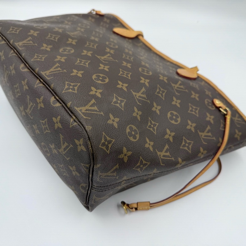 LV原花拼牡丹紅色內裡NEVERFULL MM /M41178-17