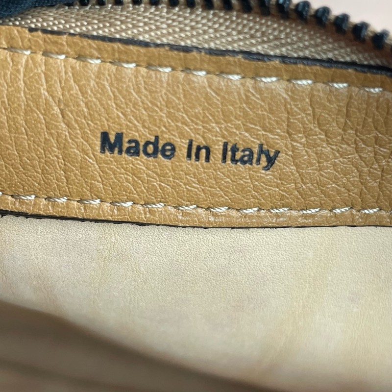 Delvaux 焦糖色拼白色托特包 肩背包-23