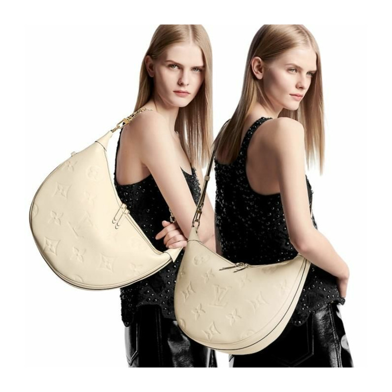 LOUIS VUITTON 女士單肩包 Loop Hobo 米白色 M46739-8