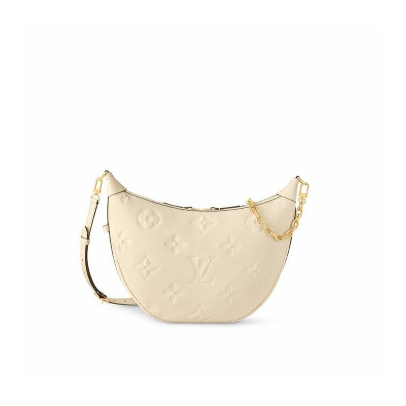 LOUIS VUITTON 女士單肩包 Loop Hobo 米白色 M46739-9
