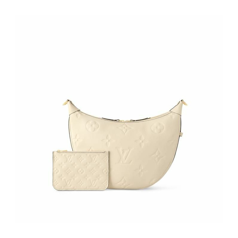 LOUIS VUITTON 女士單肩包 Loop Hobo 米白色 M46739-11
