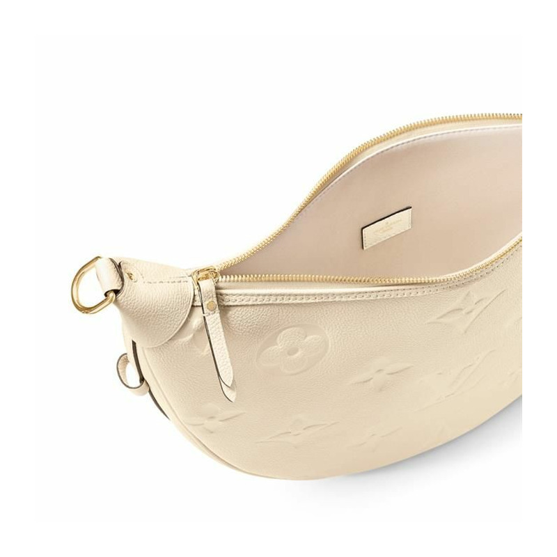 LOUIS VUITTON 女士單肩包 Loop Hobo 米白色 M46739-14