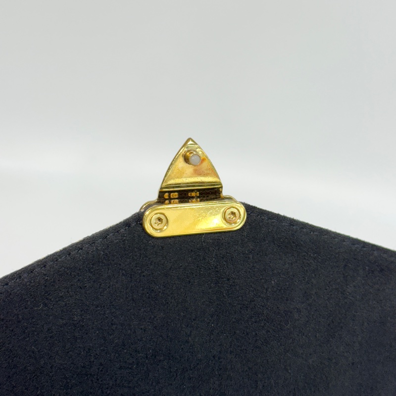 🧳路易威登郵差包LV黑色緹花布Since1854郵差包 M57272-17