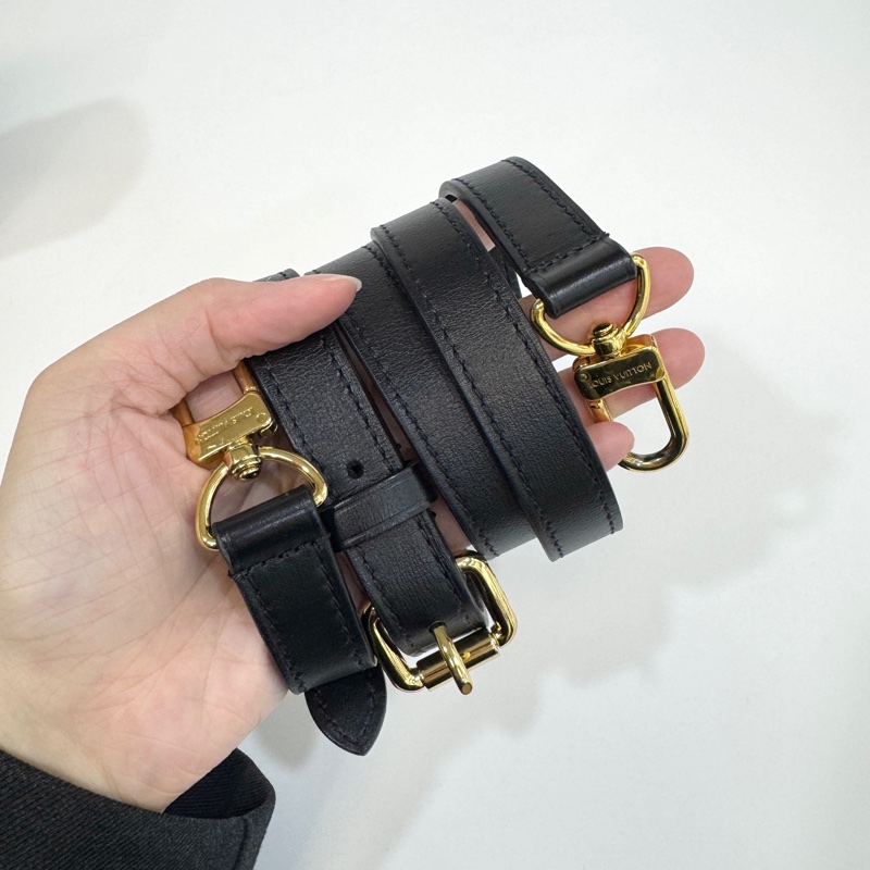 🧳路易威登郵差包LV黑色緹花布Since1854郵差包 M57272-18