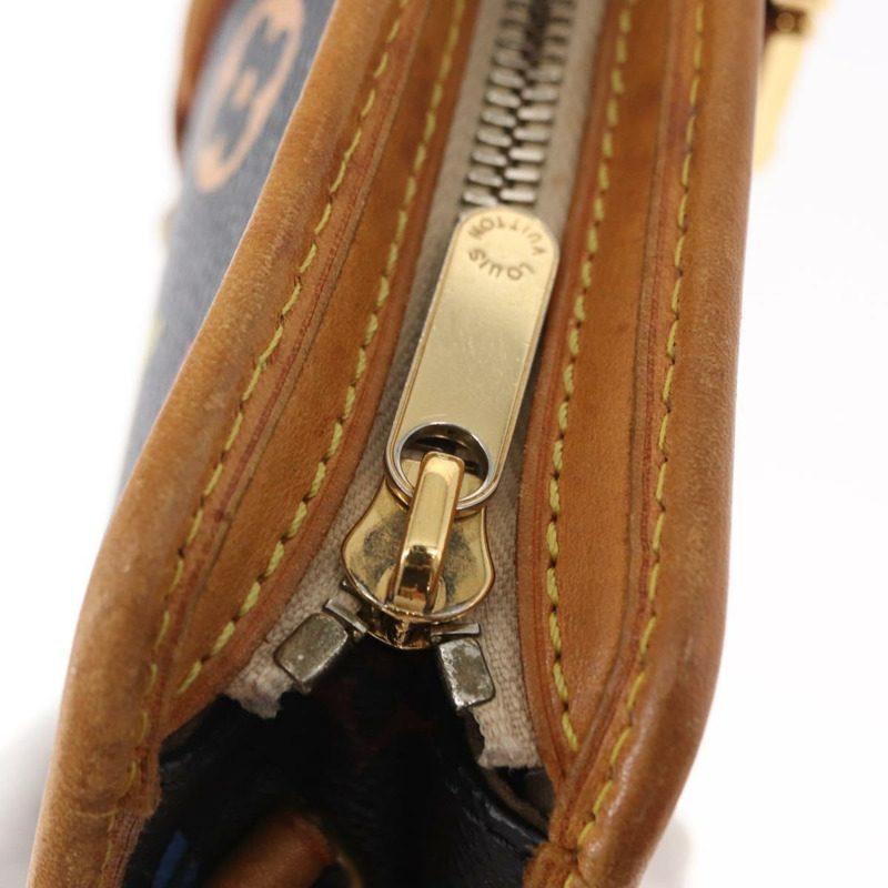 【日本直送】路易威登 Monogram Multicolor Shirley 單肩包 黑色 M40050 正品 157881-9