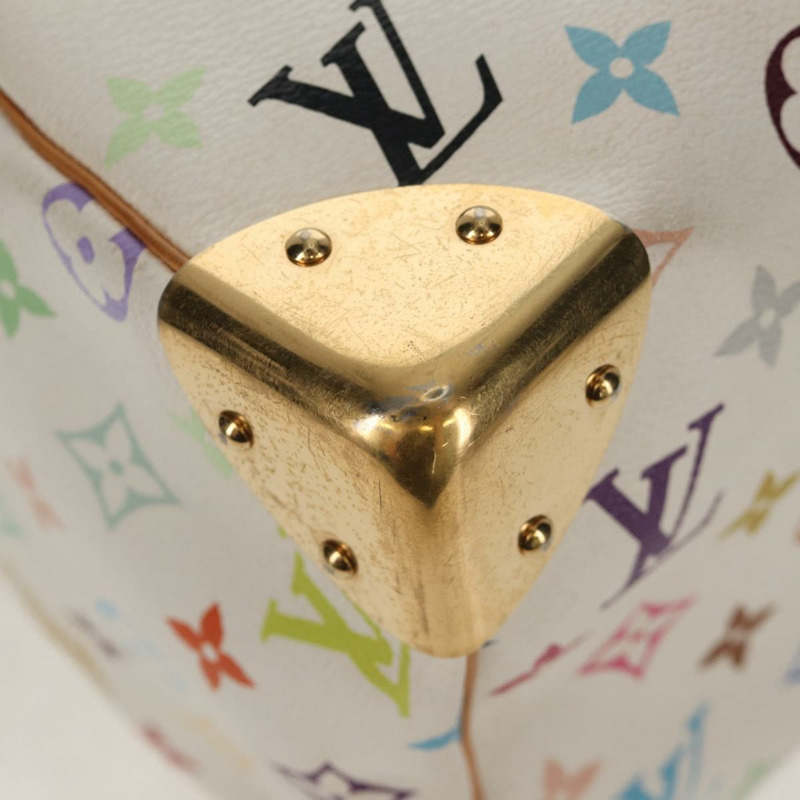 【日本直送】路易威登 Monogram Multicolor Speedy 30 手提包 白色 M92643 正品 ep12471V-8