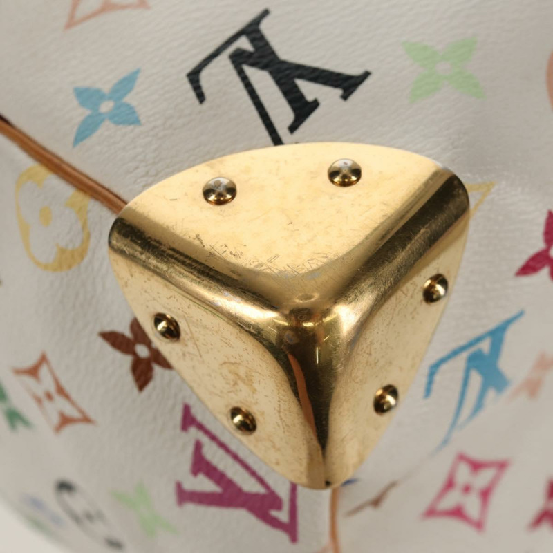 【日本直送】路易威登 Monogram Multicolor Speedy 30 手提包 白色 M92643 正品 ep12471V-15