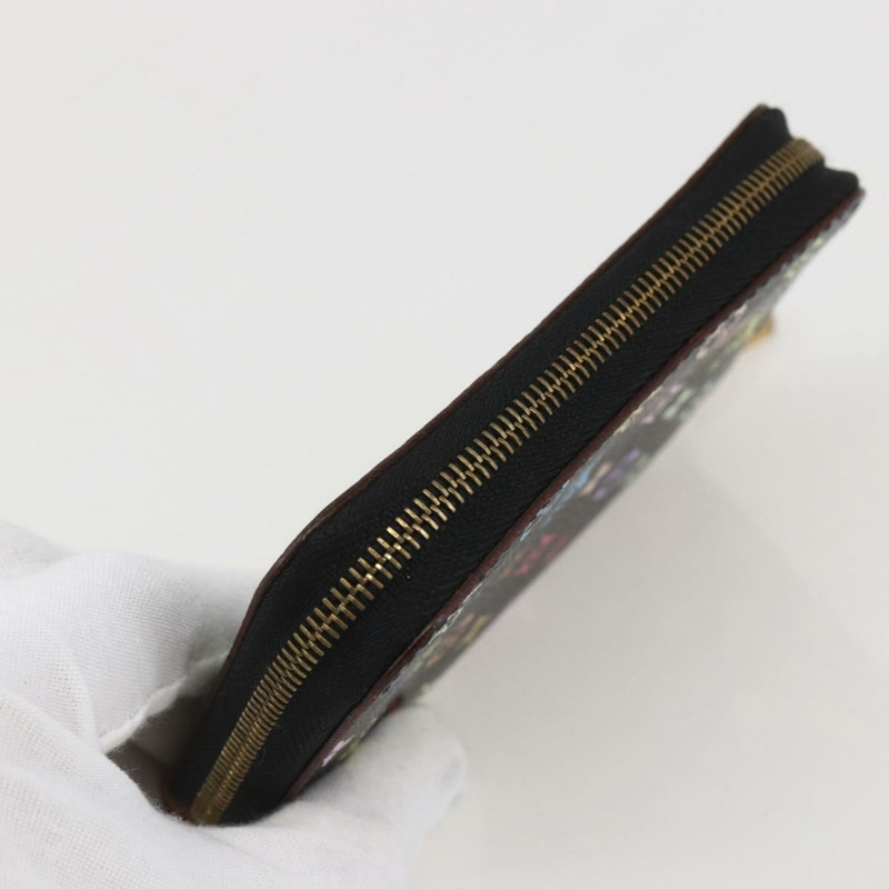 【日本直送】路易威登 Monogram Multicolor Zippy 零錢包 黑色 M93740 LV 正品 159614V-4