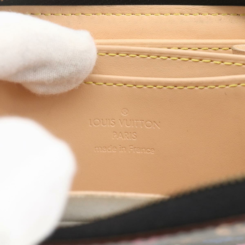 【日本直送】路易威登 Monogram Multicolor Zippy 零錢包 黑色 M93740 LV 正品 159614V-16