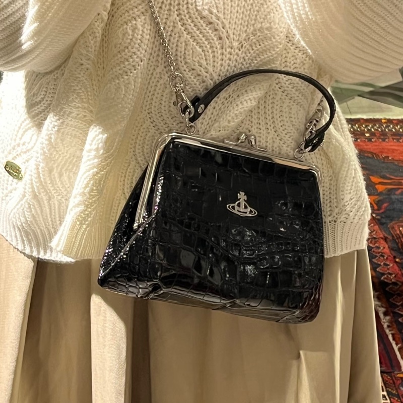 Vivienne Westwood 西太后 鱷魚紋 鏈條包-3