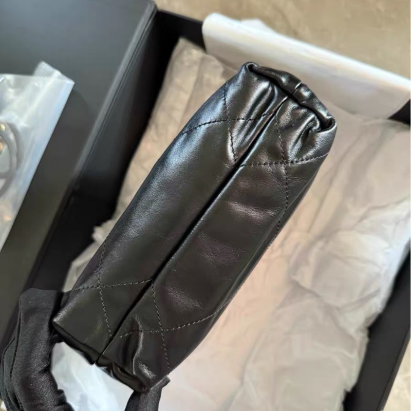 全網最低價 Chanel 22 Bag mini黑金 全新未用-4