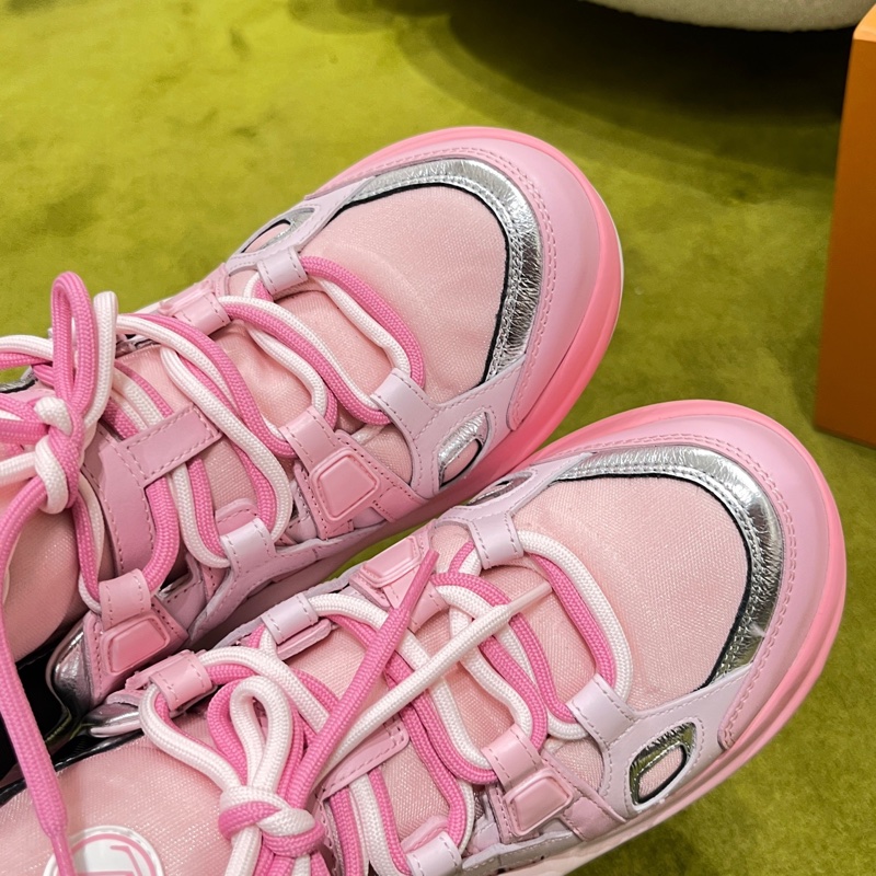 LV Archlight櫻花粉漸變老爹鞋 36碼 99新-1
