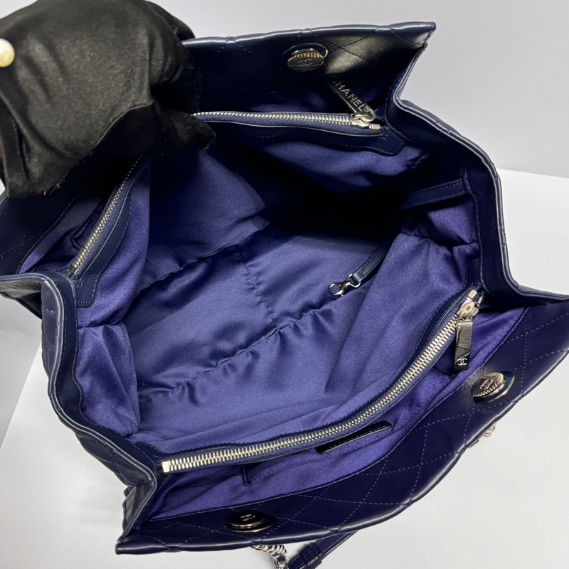 【極新🎁】 Chanel 香奈兒 經典羊皮 菱格紋托特包 專櫃28.6萬！-18