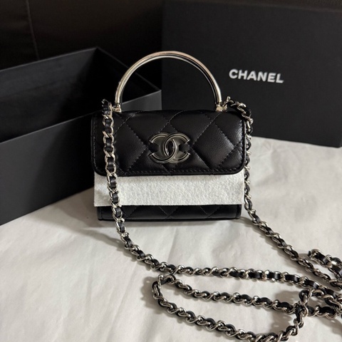 全網最低價 Chanel Mini Kelly 芯片款 全新未用