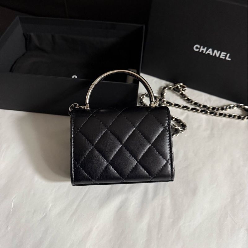 全網最低價 Chanel Mini Kelly 芯片款 全新未用-1