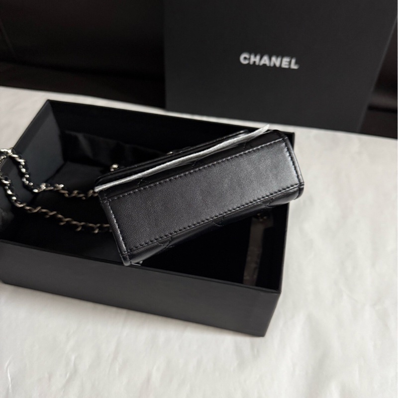 全網最低價 Chanel Mini Kelly 芯片款 全新未用-4