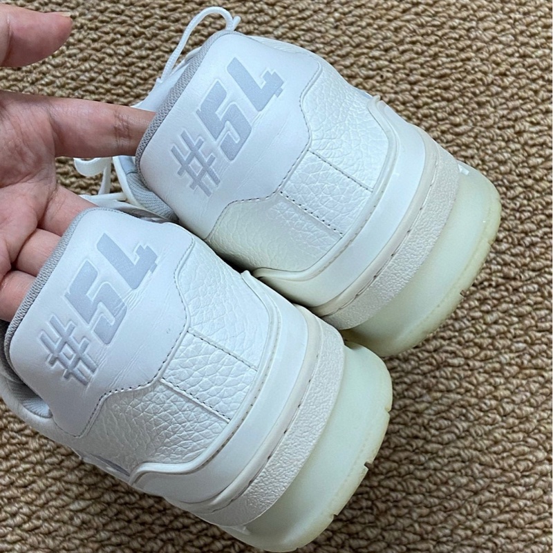 98新LV路易威登Trainer白水泥色休閒鞋運動鞋-2