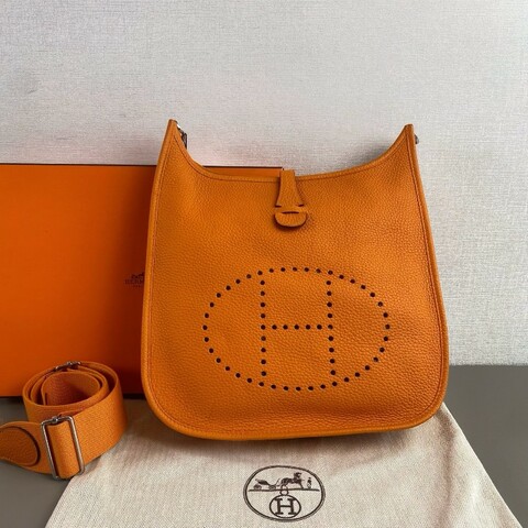 Hermes伊芙琳 29 銀扣 TC皮