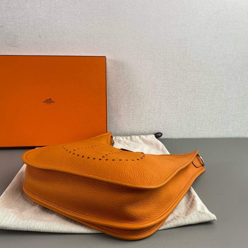 Hermes伊芙琳 29 銀扣 TC皮-4