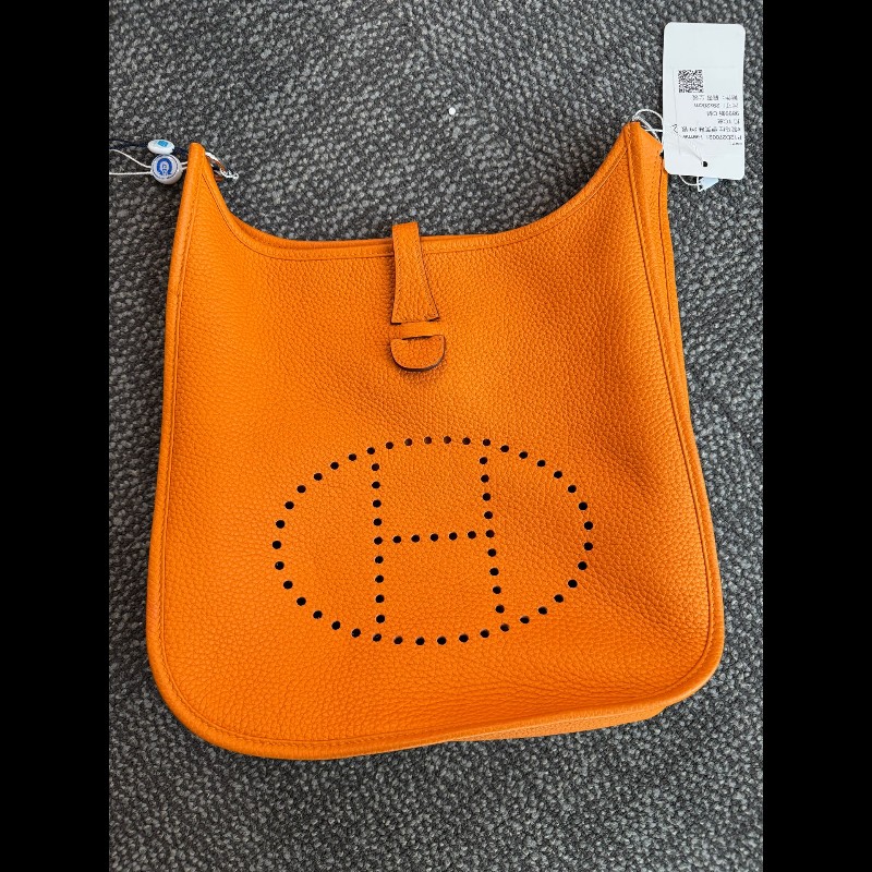 Hermes伊芙琳 29 銀扣 TC皮-6