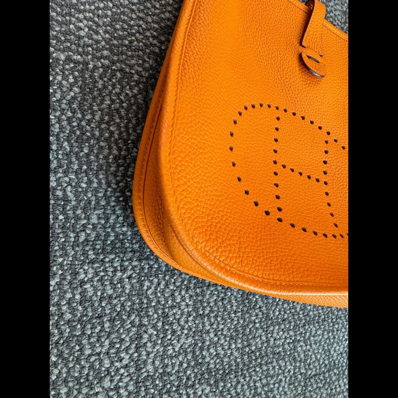 Hermes伊芙琳 29 銀扣 TC皮-11