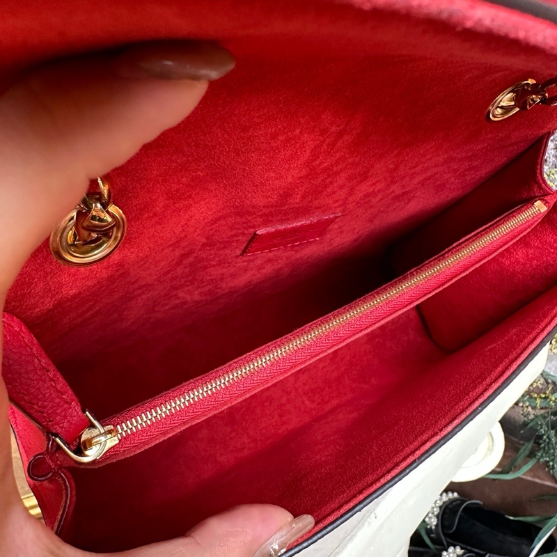 LV老花Victoire維多利亞 98新 拼紅-6