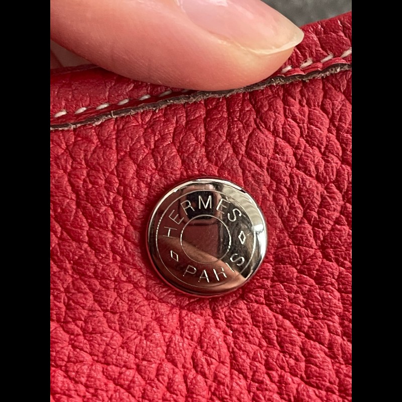 HERMES愛馬仕 Garden Party36 手提包 框刻-7