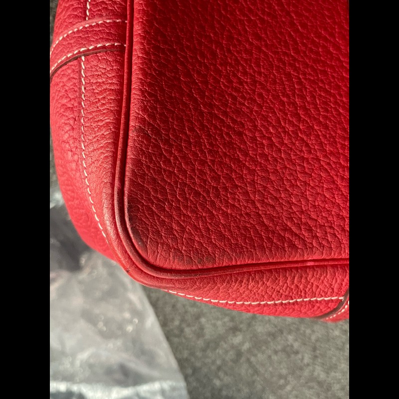 HERMES愛馬仕 Garden Party36 手提包 框刻-13