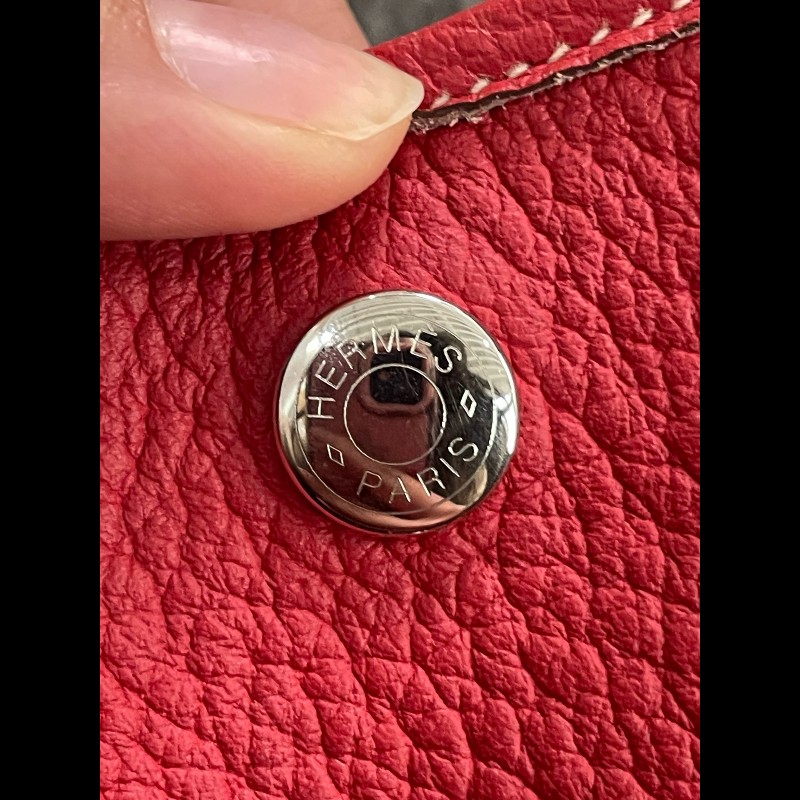 HERMES愛馬仕 Garden Party36 手提包 框刻-16