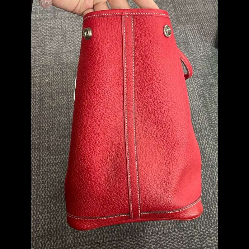 HERMES愛馬仕 Garden Party36 手提包 框刻-19