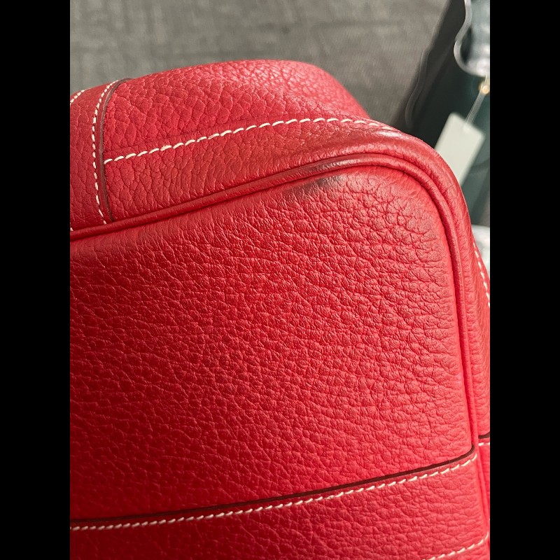 HERMES愛馬仕 Garden Party36 手提包 框刻-23