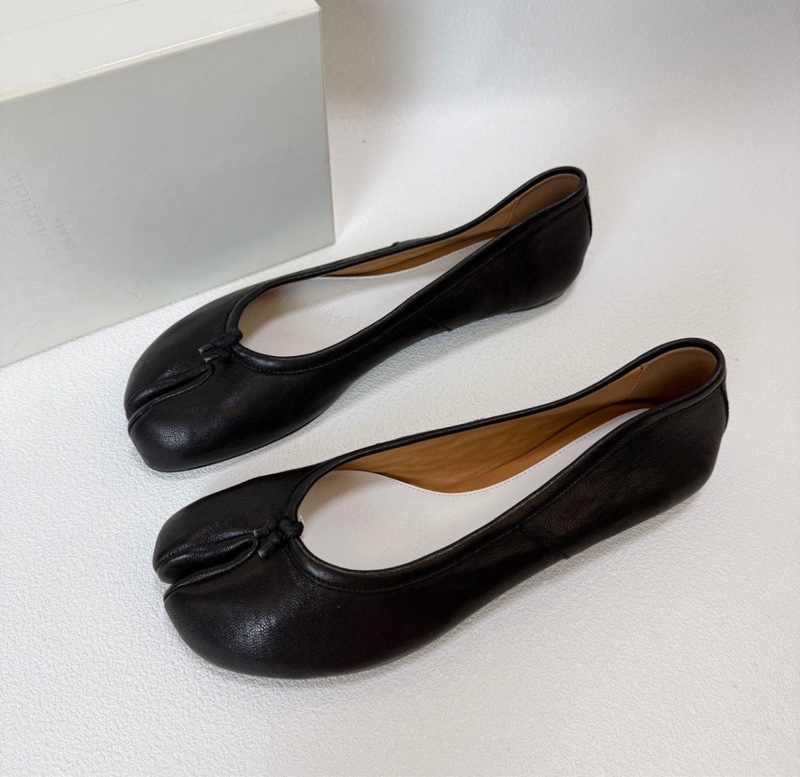 Maison Margiela 黑色羊皮芭蕾平底tabi 全新 碼數37/37.5/38/38.5/39/40-1