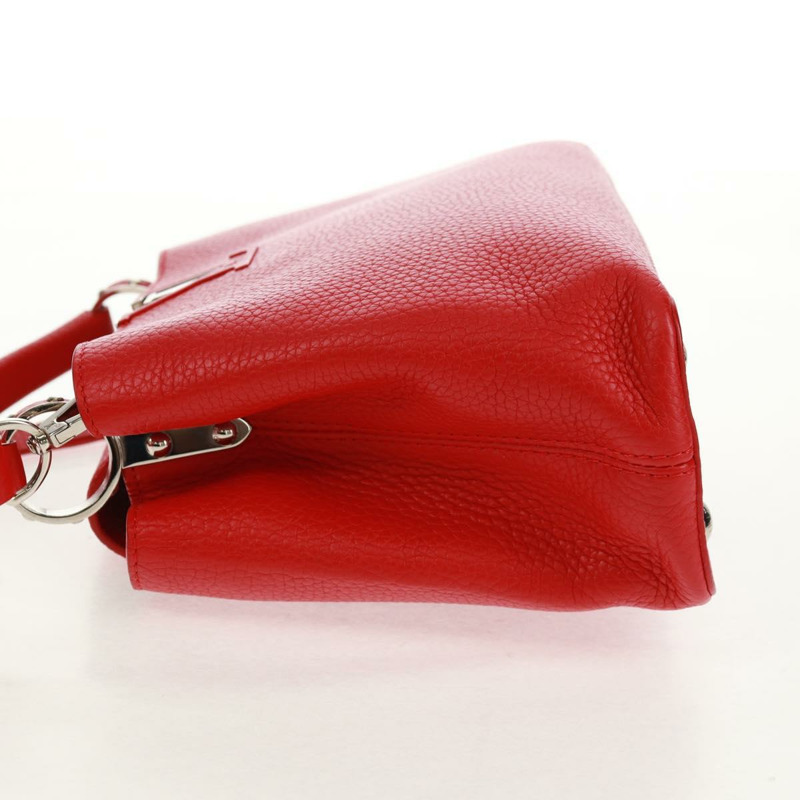 【日本直送】路易威登 Capisine PM 手提包 皮革 紅色 M42237 LV 正品 ka1173M-2