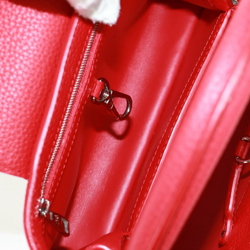 【日本直送】路易威登 Capisine PM 手提包 皮革 紅色 M42237 LV 正品 ka1173M-9