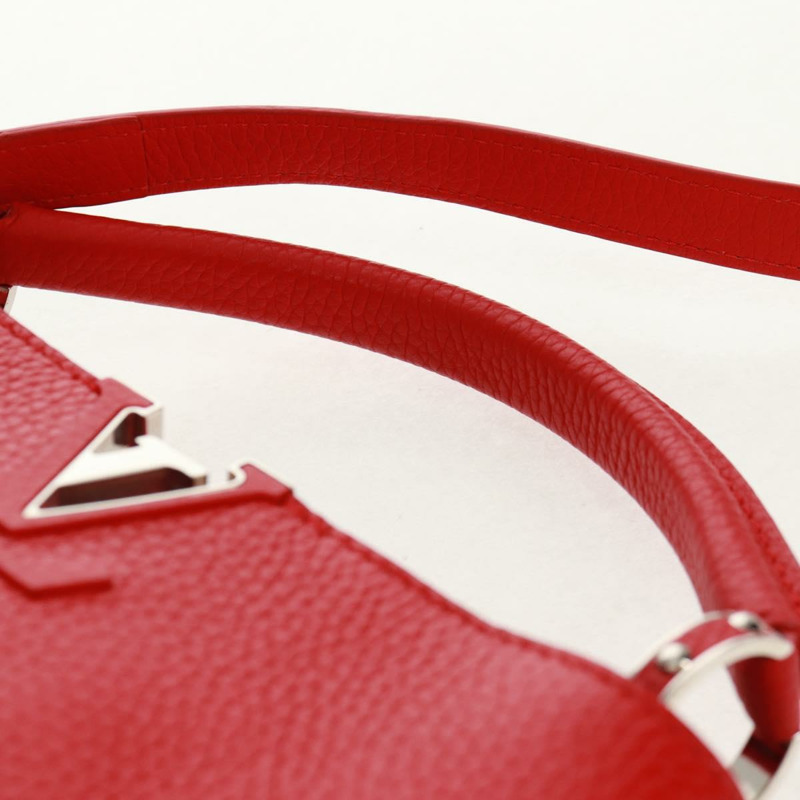【日本直送】路易威登 Capisine PM 手提包 皮革 紅色 M42237 LV 正品 ka1173M-13