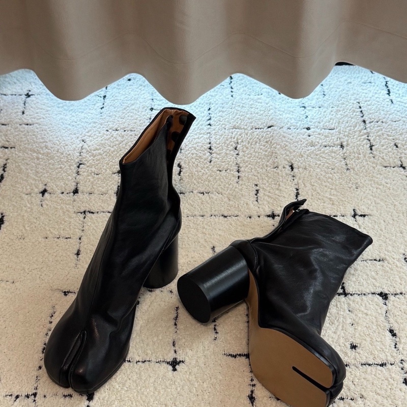 Maison Margiela 黑色羊皮tabi靴8cm 現貨碼數36/36.5/37/37.5/38/38.5/39/39.5-3