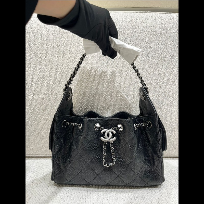 🖤 CHANEL 26C Mini 25Bag 荔枝銀鍊|現貨下單區🖤-1