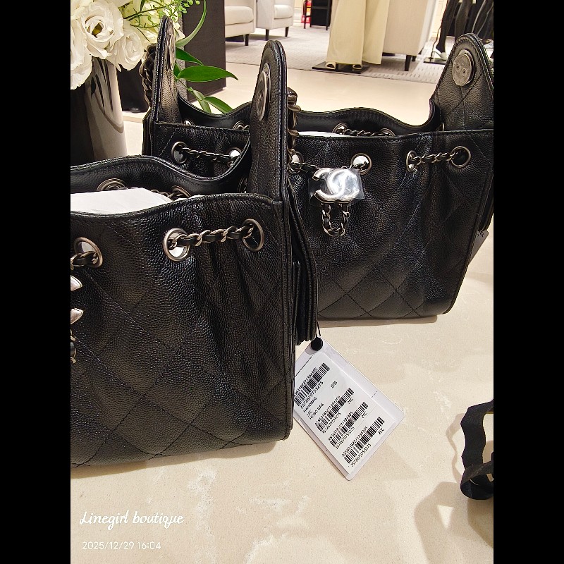 🖤 CHANEL 26C Mini 25Bag 荔枝銀鍊|現貨下單區🖤-6