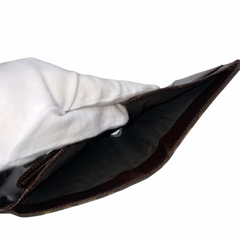 「JL精品代購」9新 Fendi老花法棍扣三折方錢包-9