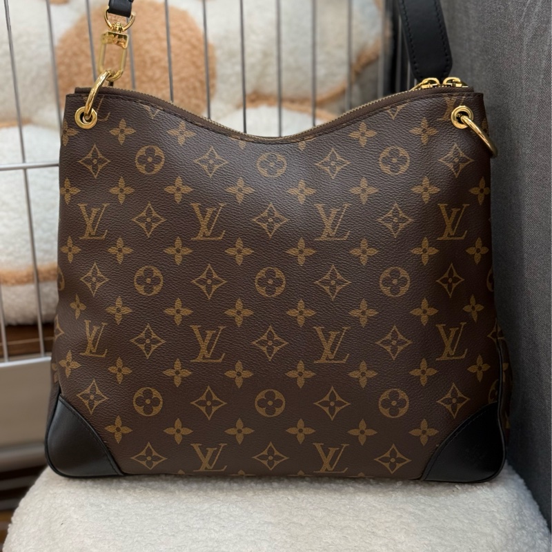 （2023台灣購證）LV Odeon MM 肩斜背包 ✨最新晶片款-1