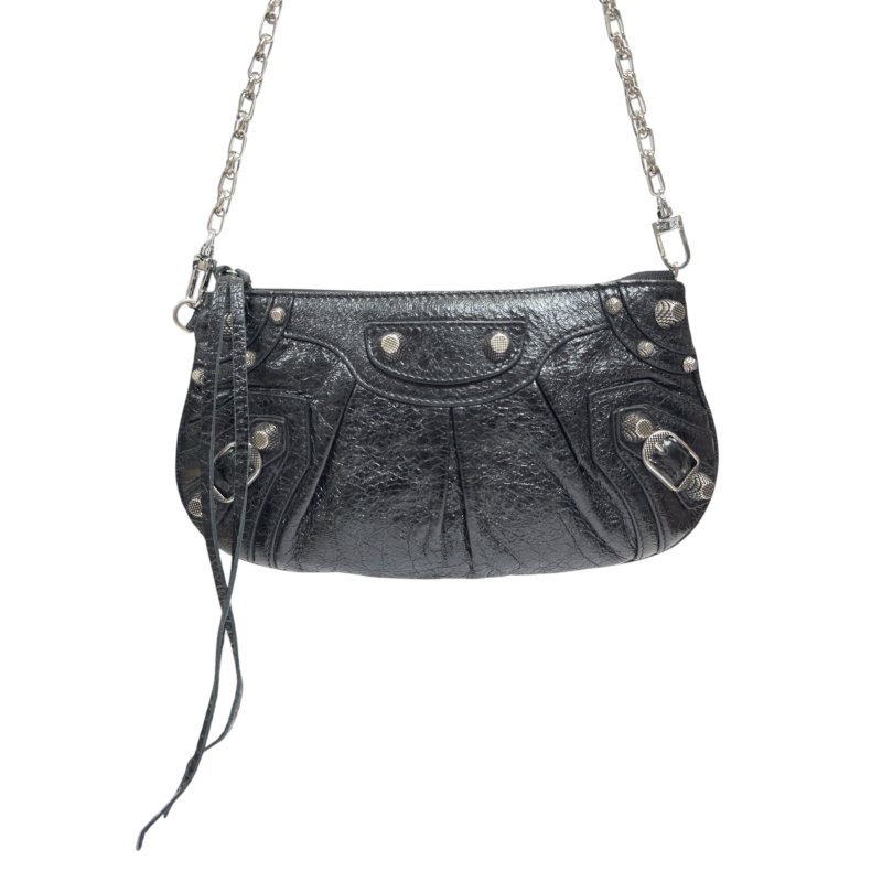 BALENCIAGA *自加鏈>送無品牌扣+無品牌鏈帶* Le Cagole 肩背包-7