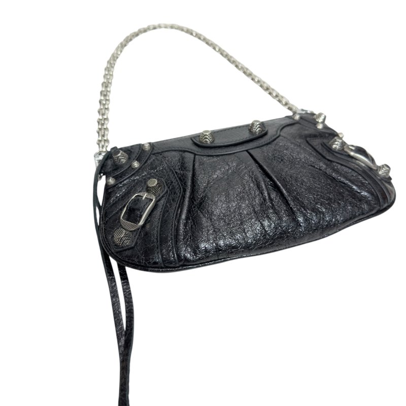 BALENCIAGA *自加鏈>送無品牌扣+無品牌鏈帶* Le Cagole 肩背包-13