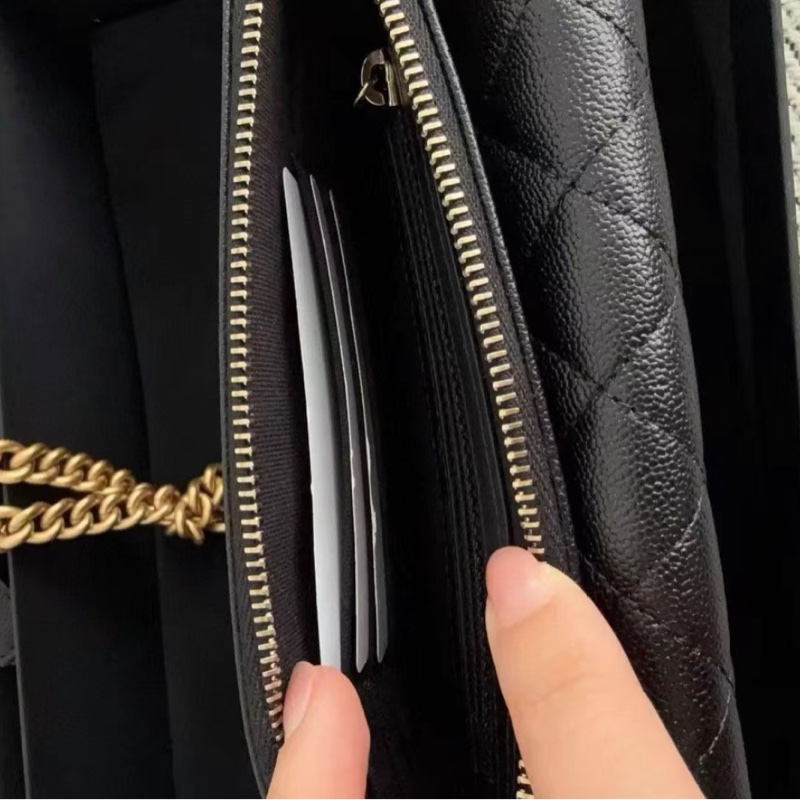 ✨全網最平!全新 Chanel 22K leboy woc 黑金 荔枝皮-2