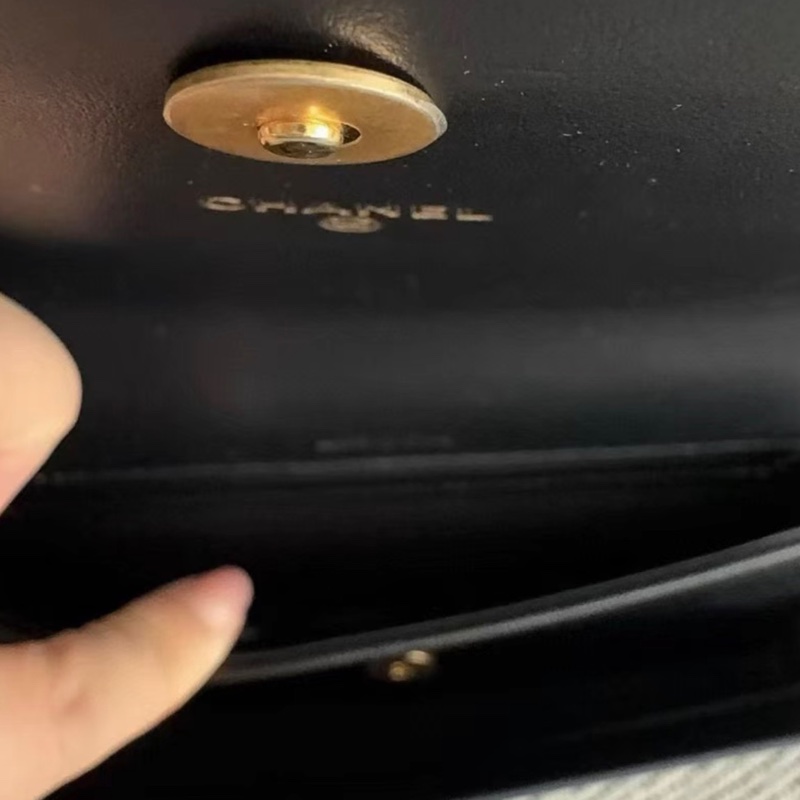 ✨全網最平!全新 Chanel 22K leboy woc 黑金 荔枝皮-3