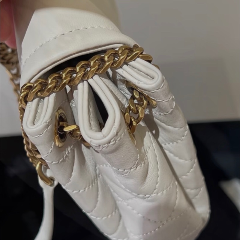 ✨全網最平！ 全新 YSL 白金nolita mini羊皮 單肩斜挎包-6