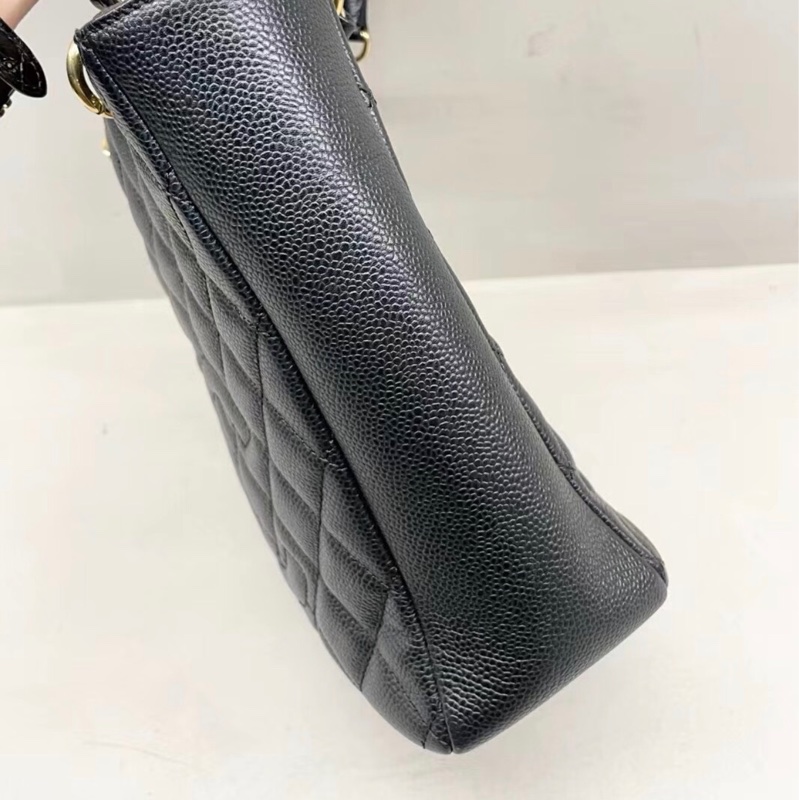 ✨全網最平 Chanel PST 黑金 荔枝皮 90%新-3